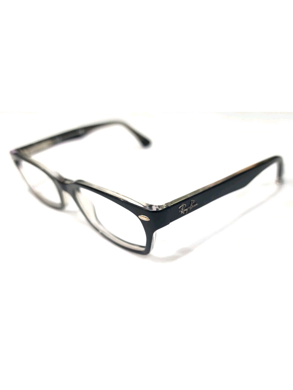 Ray Ban RB5150 2034 Black Rectangle Eyeglasses 50-19 135 FSA
